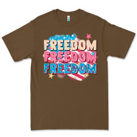 Cacao Freedom freedom freedom Premium Tee - FaDigitalArtStudio