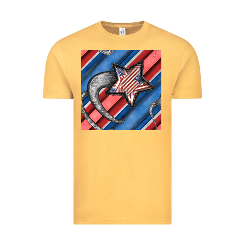 Stripes & Stars Seamless Pattern Vintage Tee by BundleAndBundleShop | Teevron