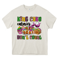 Cream king cake calories don't count mardi gras Heavy Core Tee - OliviaCreatesArt