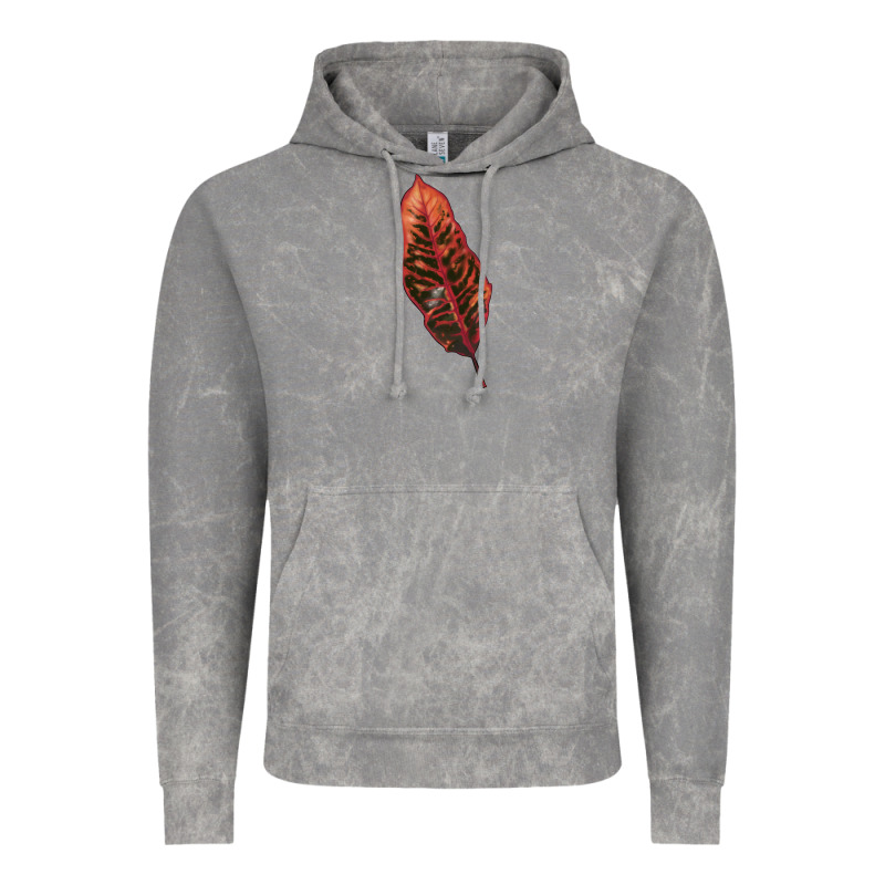 Croton Leaf Vintage Hoodie by LillyAllenDesigns | Teevron