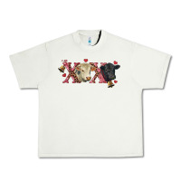 Pistachio xoxo charolais and black angus Urban Heavy Tee - RanaPortraitStore
