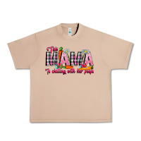 Burro This Mama Is Chilling With Her Peeps Urban Heavy Tee - CowhideDigitalArt