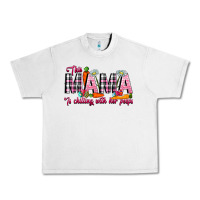 Lunar Rock This Mama Is Chilling With Her Peeps Urban Heavy Tee - CowhideDigitalArt