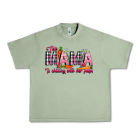 This Mama Is Chilling With Her Peeps Urban Heavy Tee | Teevron