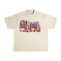 Sandshell This Mama Is Chilling With Her Peeps Urban Heavy Tee - CowhideDigitalArt