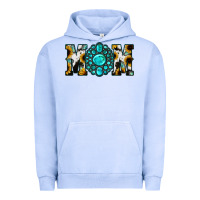 Pigment Grape Ice Sunflower Cowhide Turquoise Gemstone Mom Urban Hoodie - Jasminsmagicworld