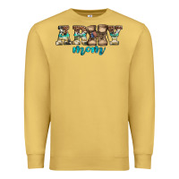 Antique Gold western camo pattern army mom Premium Sweatshirt - Jasminsmagicworld
