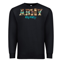 Black western camo pattern army mom Premium Sweatshirt - Jasminsmagicworld