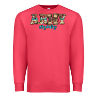 Cardinal western camo pattern army mom Premium Sweatshirt - Jasminsmagicworld