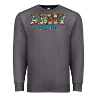 Charcoal Heather western camo pattern army mom Premium Sweatshirt - Jasminsmagicworld