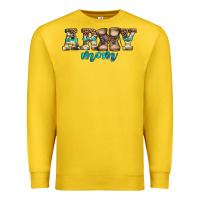 Lemon western camo pattern army mom Premium Sweatshirt - Jasminsmagicworld