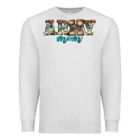 Oatmeal Heather western camo pattern army mom Premium Sweatshirt - Jasminsmagicworld