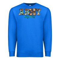 True Royal western camo pattern army mom Premium Sweatshirt - Jasminsmagicworld