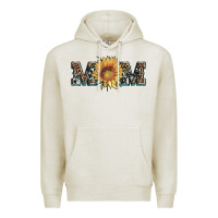 Oatmeal Heather sunflower mom mothers day Premium Hoodie - Artiststas