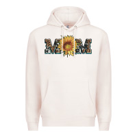 Pale Pink sunflower mom mothers day Premium Hoodie - Artiststas