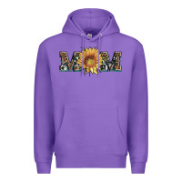 Purple sunflower mom mothers day Premium Hoodie - Artiststas