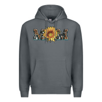 Rock sunflower mom mothers day Premium Hoodie - Artiststas