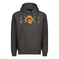 Smoke sunflower mom mothers day Premium Hoodie - Artiststas