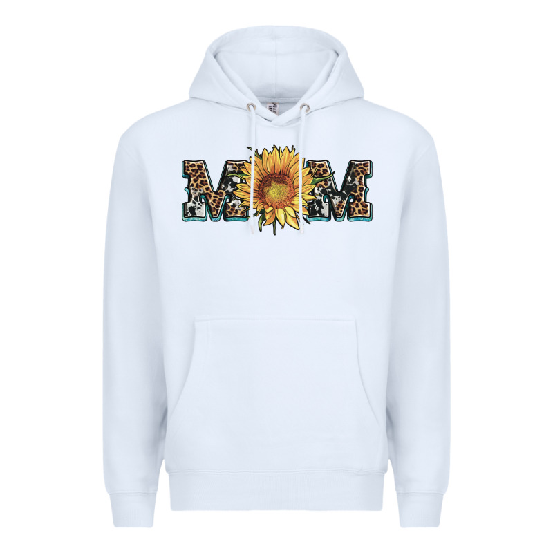 Sunflower Mom Mothers Day Premium Hoodie by Artiststas | Teevron
