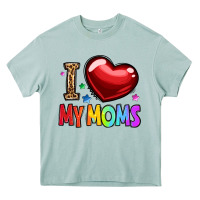 Arona i love my moms Heavy Core Tee - OliviaCreatesArt