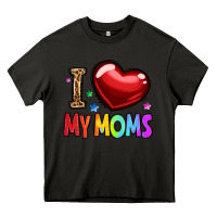 Asphalt i love my moms Heavy Core Tee - OliviaCreatesArt