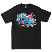 Black American truck gnomes Premium Tee - FaDigitalArtStudio