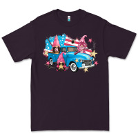 Plum American truck gnomes Premium Tee - FaDigitalArtStudio