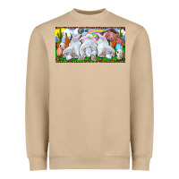 Mushroom Easter Bunnies Heavyweight Sweatshirt - RanaPortraitStore
