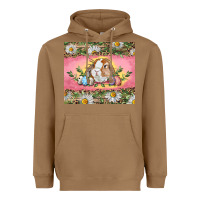 Toasted Coconut Easter bunny and eggs Heavyweight Hoodie - RanaPortraitStore