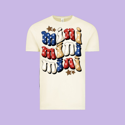American Mini Vintage Tee Designed By Bundleandbundleshop