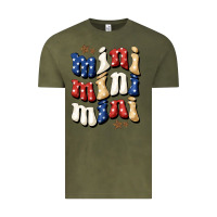 Vintage Olive american mini Vintage Tee - BundleAndBundleShop