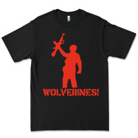 Black red dawn wolverines Premium Tee - baoMotion
