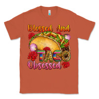 Copper Blessed and taco obsessed Mexico Classic Tee - FaDigitalArtStudio