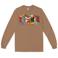 Toasted Coconut Christmas teacher Long Sleeve Tee - CowhideDigitalArt