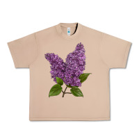 Burro Purple Lilac Flower Urban Heavy Tee - LillyAllenDesigns