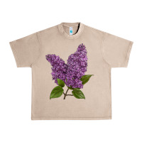 Purple Lilac Flower Urban Heavy Tee | Teevron