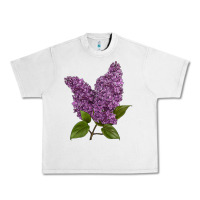 Lunar Rock Purple Lilac Flower Urban Heavy Tee - LillyAllenDesigns