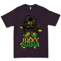 Plum lucky mama St. Patricks Day Premium Tee - FaDigitalArtStudio