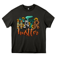 Asphalt hair hustler Heavy Core Tee - OliviaCreatesArt
