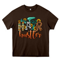 Chocolate Brown hair hustler Heavy Core Tee - OliviaCreatesArt