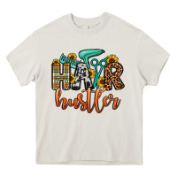 Cream hair hustler Heavy Core Tee - OliviaCreatesArt