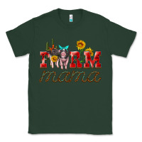 Sports Green farm mama with pigs Classic Tee - Artiststas