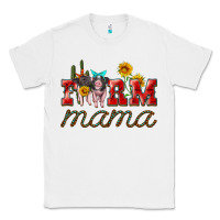 White farm mama with pigs Classic Tee - Artiststas