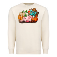 Sandshell Hello fall pig Premium Sweatshirt - RanaPortraitStore