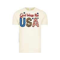 Vintage Arctic god bless the usa Vintage Tee - BundleAndBundleShop