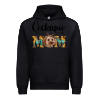 Black cockapoo mom western Urban Hoodie - RanaPortraitStore