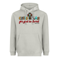 Moon Dust christmas for god so loved john 3 16 Heavyweight Hoodie - Jasminsmagicworld