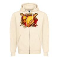 Sandshell softball home plate Zipper Hoodie - Jasminsmagicworld