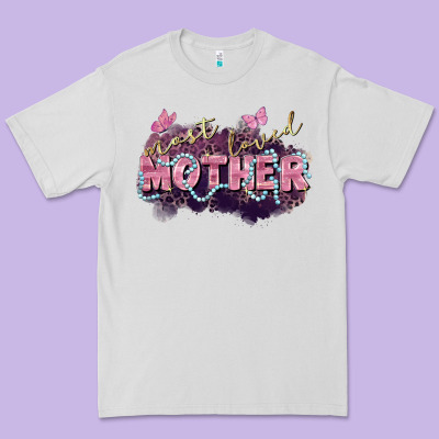 Most Loved Mother Mother's Day Premium Tee Designed By Fadigitalartstudio