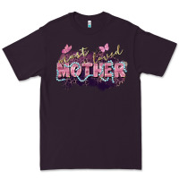 Plum Most loved mother Mother's Day Premium Tee - FaDigitalArtStudio